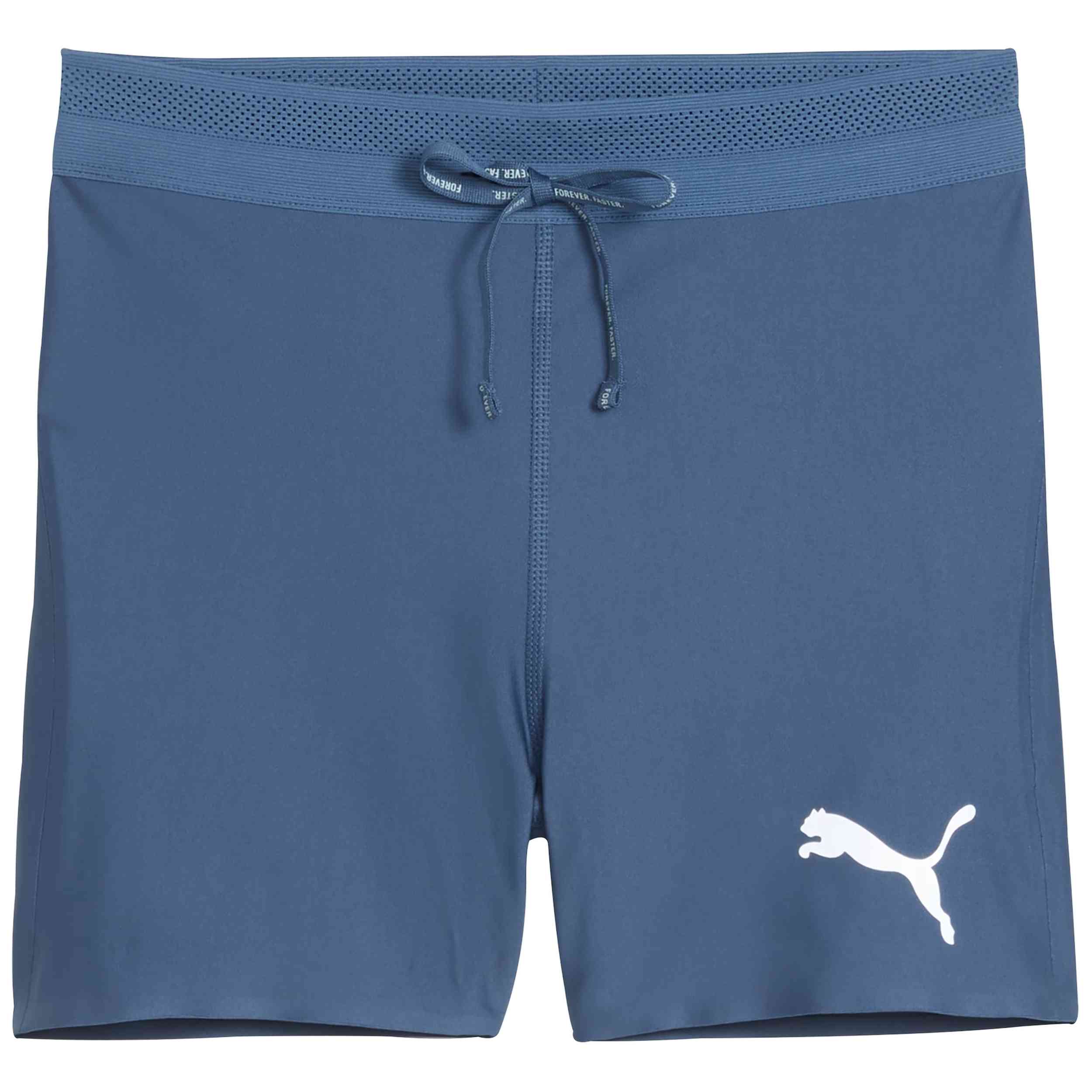 Mallas Deportivas Puma modelo Raceday Ultraform 3 Short para Mujer en color Azul