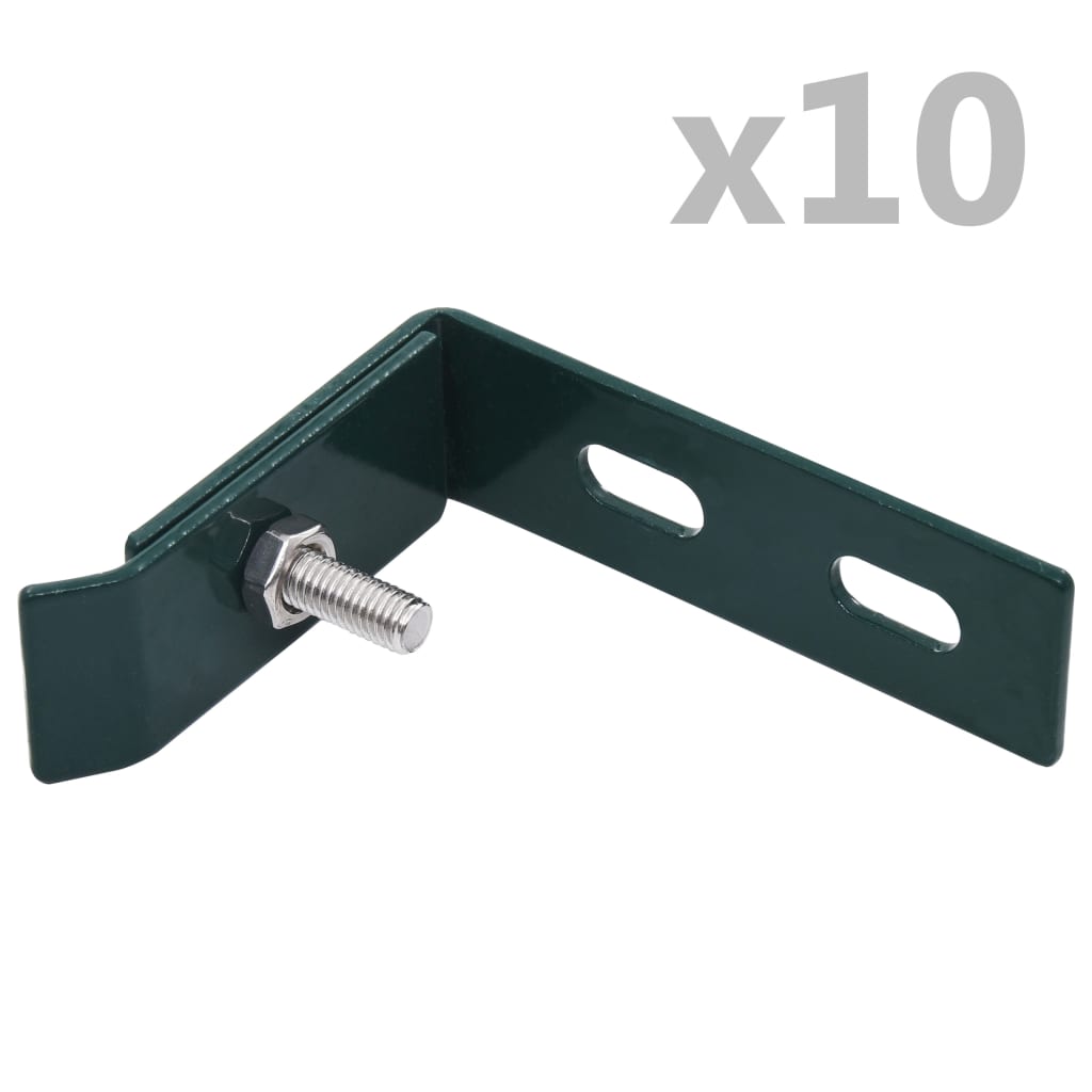 vidaXL Conector de Esquina para Pared 10 Sets Casa Bricolaje Color Antracita,  Plateado,  Verde y mas