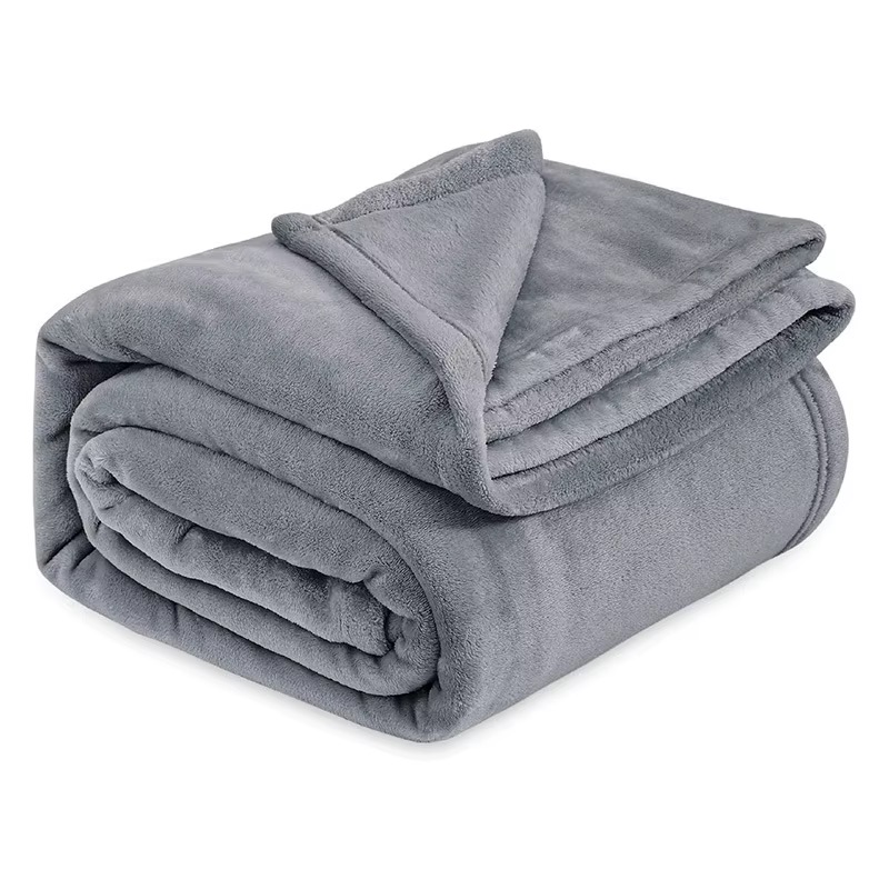 Manta suave para sofá y cama ,Colcha agradable y ligera para adultos y niños, Manta multiuso sin arrugas  160 x 220 cm