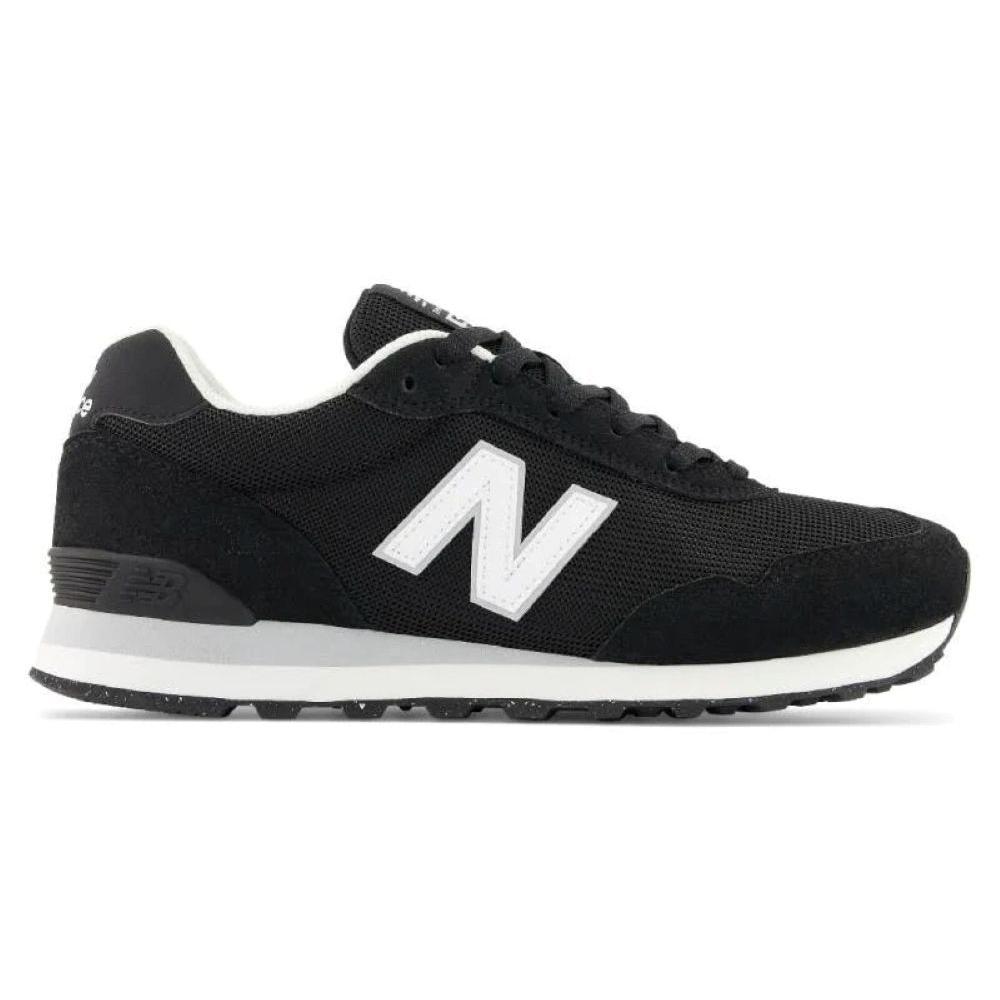 New Balance - Zapatillas 515 Junior para niños, parte superior de sintético y malla con cierre de cordones ajustable, suela de goma resistente para entrenamiento diario