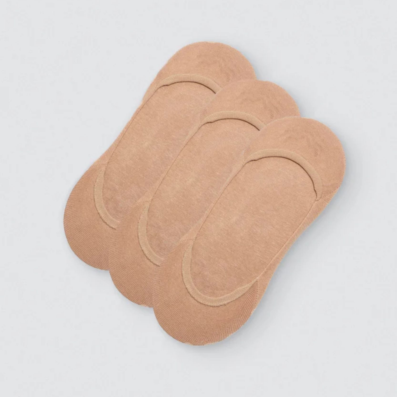 Ysabel Mora - Pack 3 pinkies  sin costuras beige