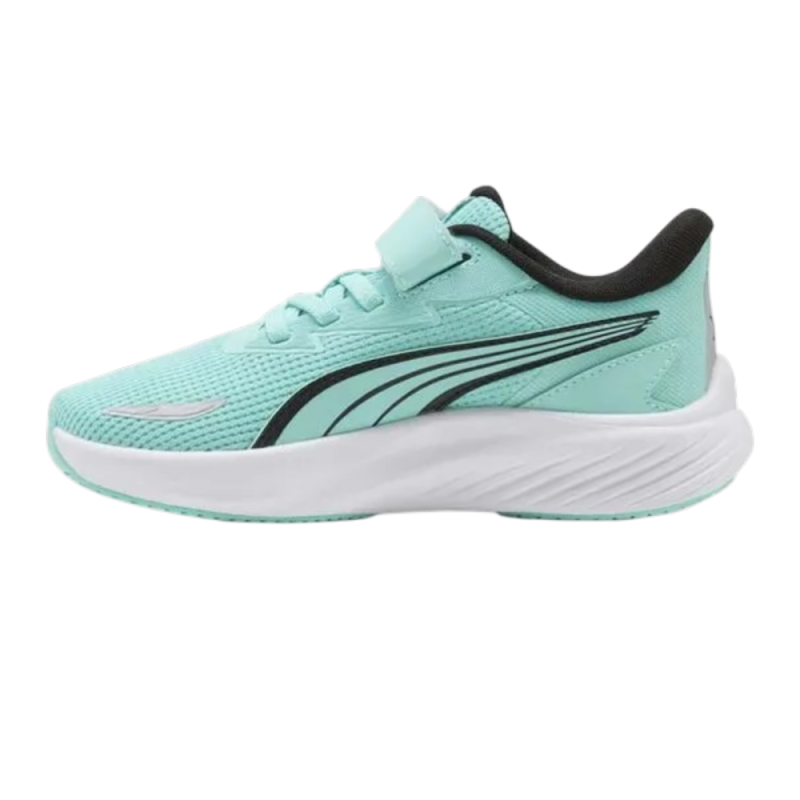 Zapatilla Verde Azul Puma Running Jr