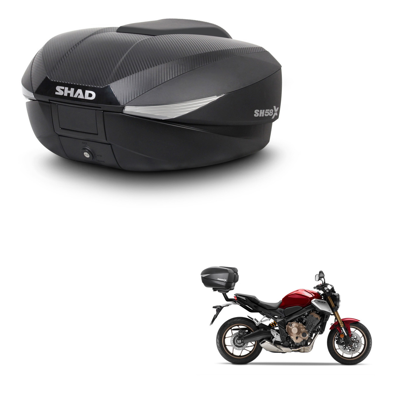 Baul Trasero + Herraje Montaje Sh58x KIT-241987