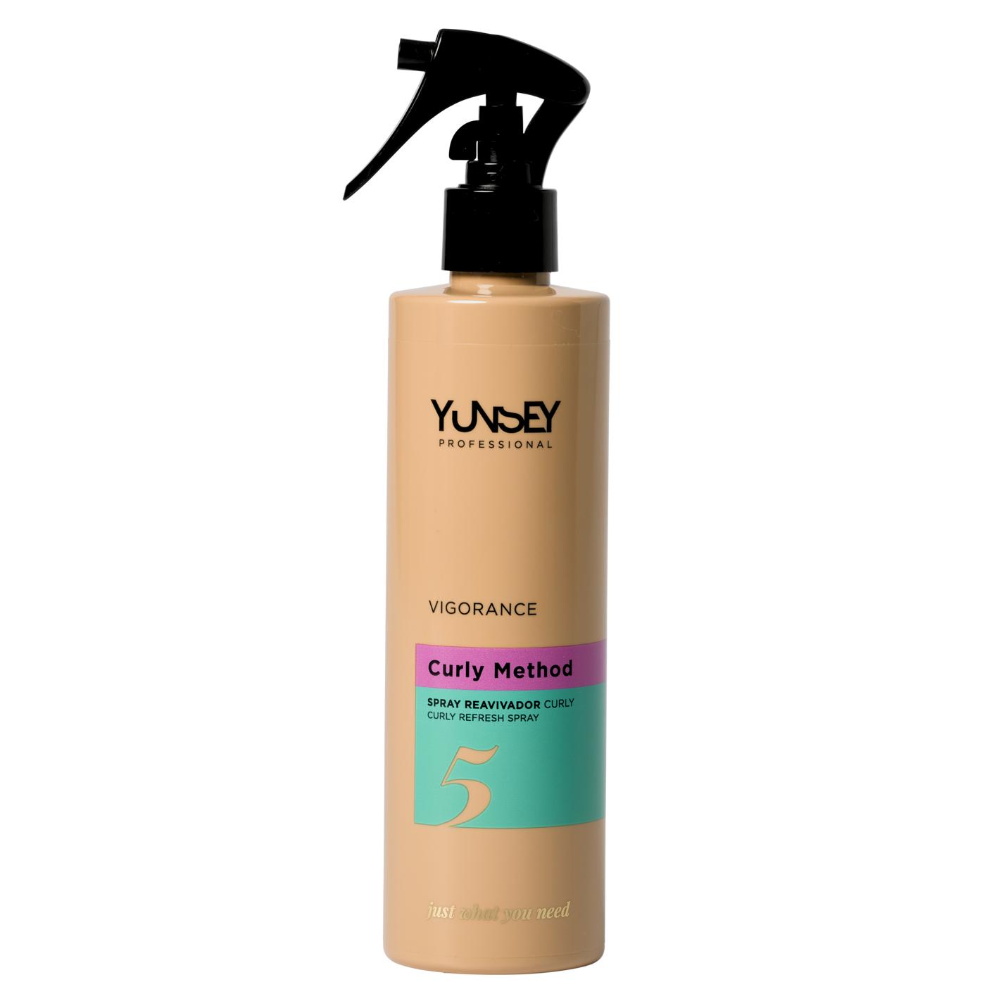 YUNSEY vigorance spray reavivador curly method 300ml