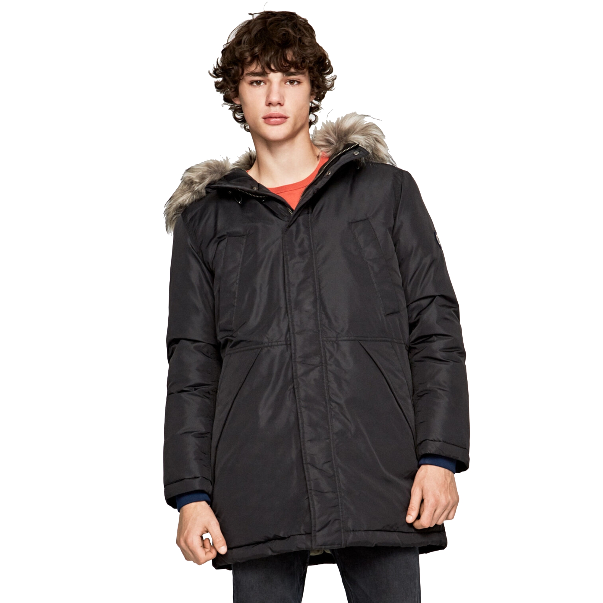 PEPE JEANS Hombre Anorak Chaqueta Cazadora Parka Abrigo 23244