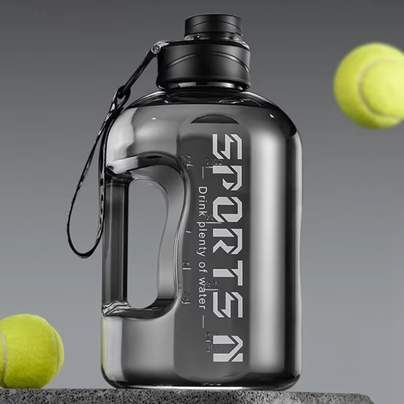 TK Botella De Agua Deportiva De 2 Litros Gran Capacidad Para Gimnasio Y Camping Kettle De Viaje Sin BPA Botella De Bebida Reutilizable Para Adultos