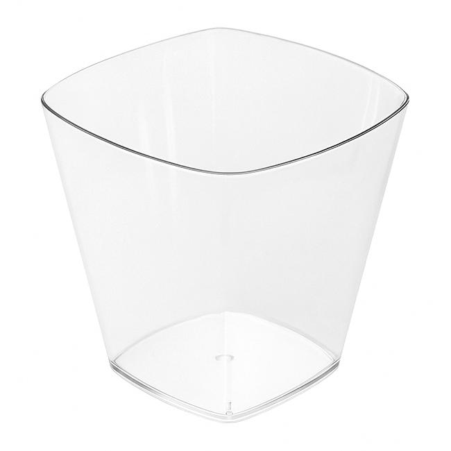 MONOUSO | Mini Vaso Degustación PS Transparente 200ml 7,2x4,5x7cm (25 Uds)