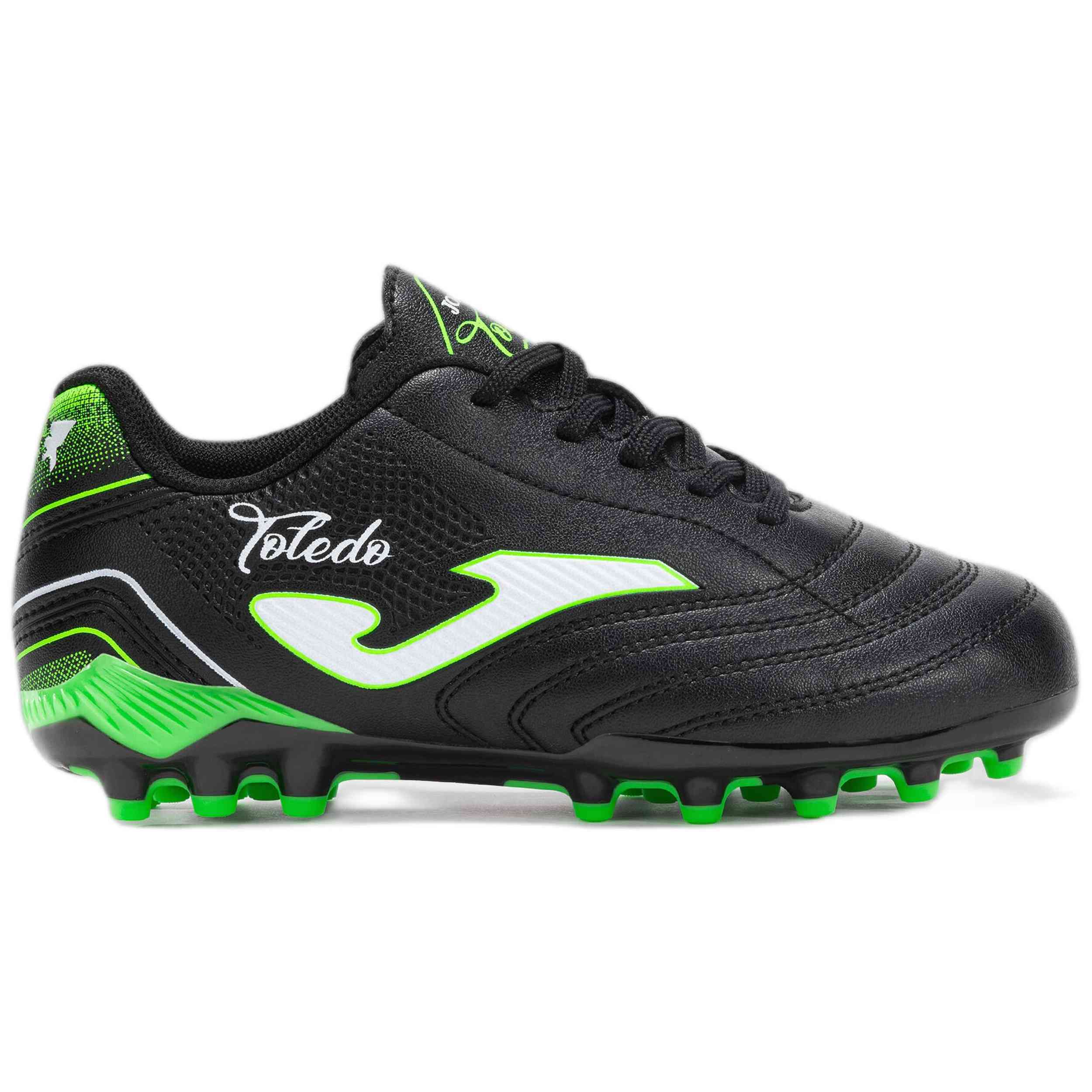 Botas De Futbol Joma modelo TOJW2501AG para Niños en color Negro