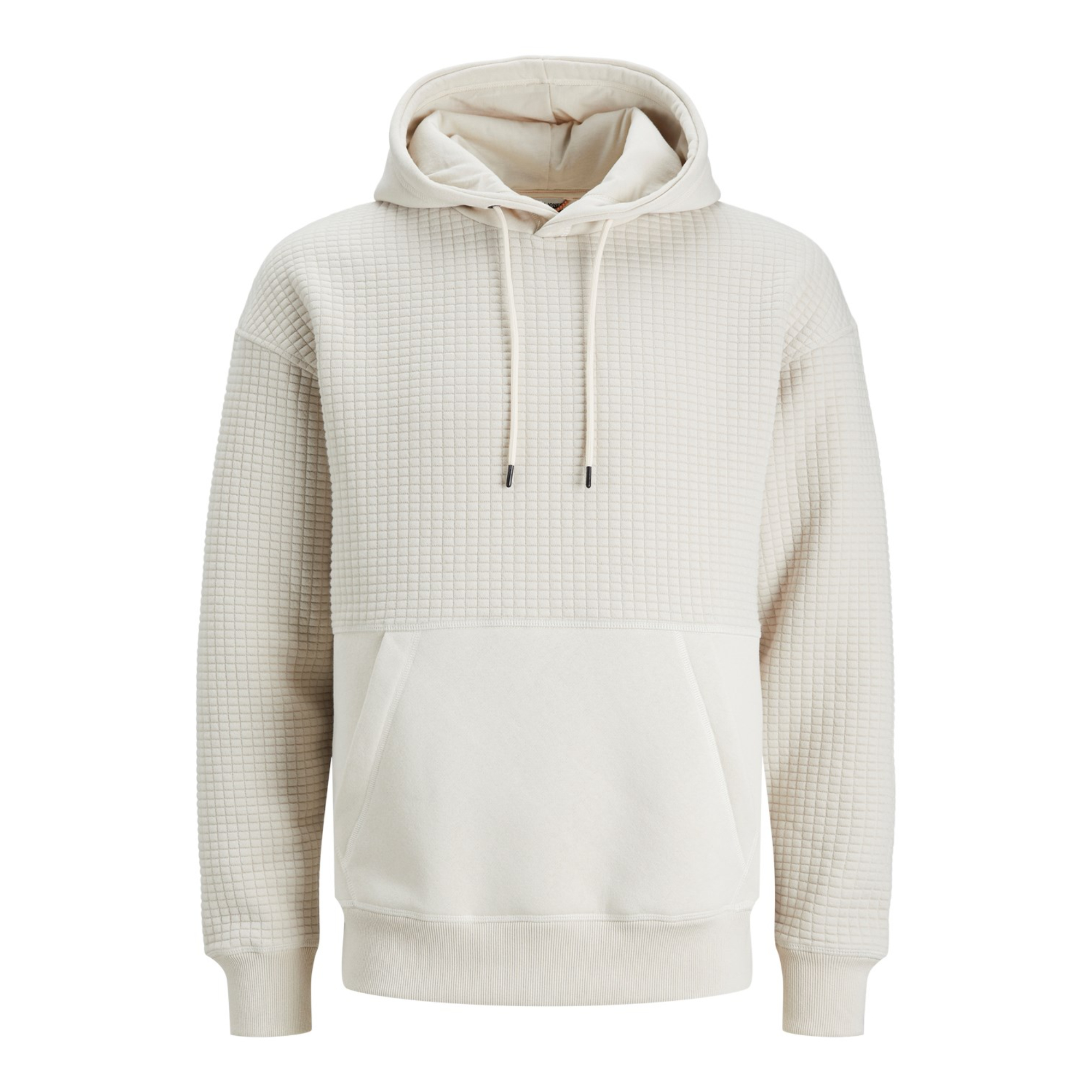 JACK&JONES 12245407 JCOBLACK STRUCTURE SWEAT HOOD Hombre Sudadera Jersey Cuello Capucha 28767