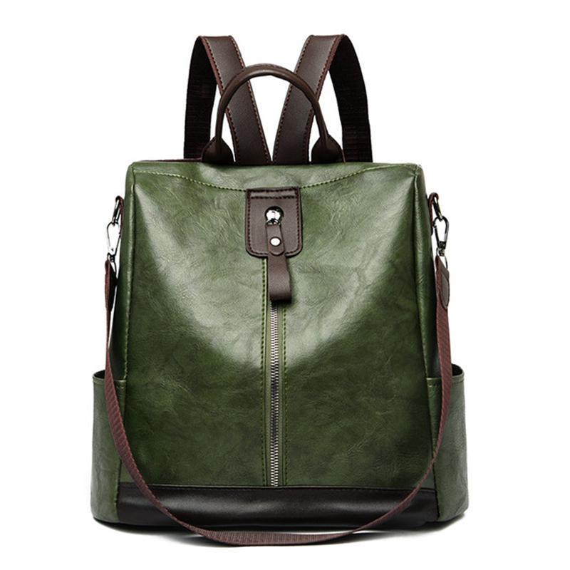 OmHome Yogodlns, mochilas antirobo A LA Moda para Mujer, Famous Brand de alta calidad, mochilas de viaje de cuero PU, bolsos de hombre de gran capacidad para Mujer