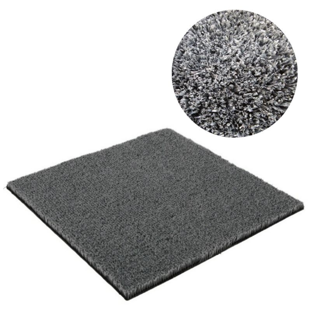Arquiservi - Césped artificial Gris 8mm de 34000 puntadas m2