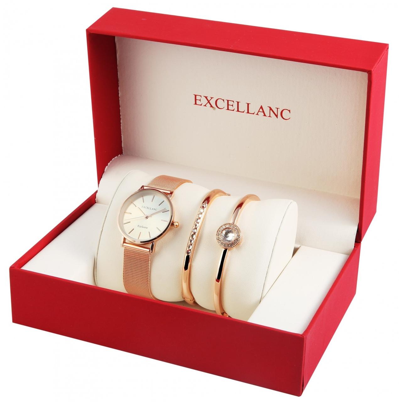 Excellanc® Conjunto Reloj + Joalharia