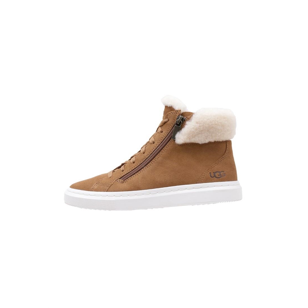 UGG Alameda Mid Zip Bota Esquimal Mujer Cuero