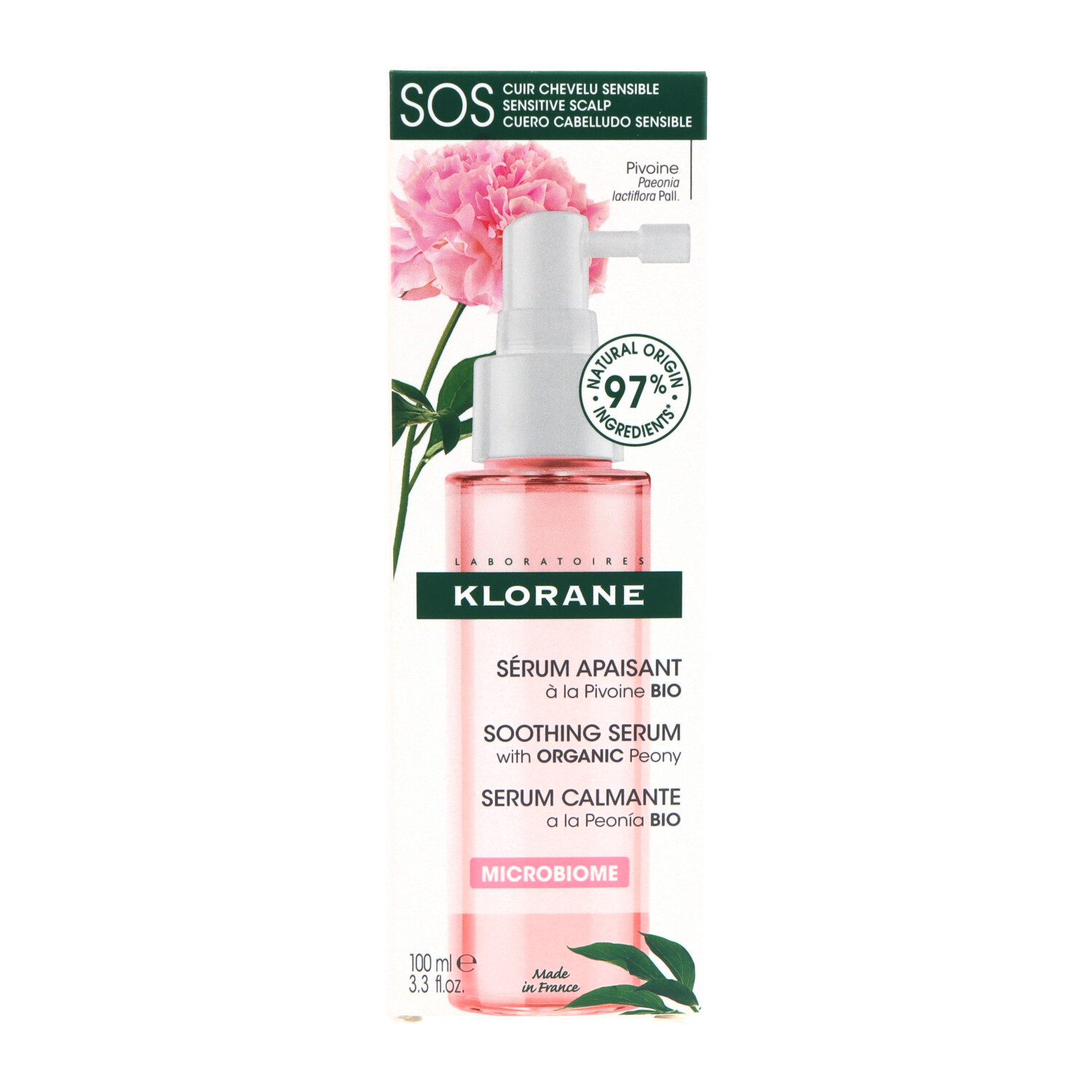 Klorane Serum Sos A La Peonia 100 ml