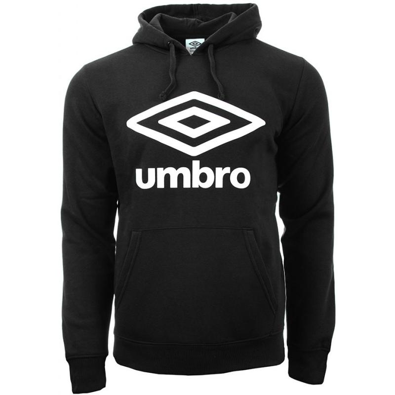 Sudadera UMBRO FLEECE LARGE LOGO OH HOODIE JNR 51106U 090 Negro