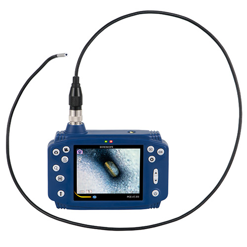 Endoscopio PCE Instruments para Diagnóstico No Destructivo - 4,5 Mm - LCD 3,5 - 1 M - 6 LED