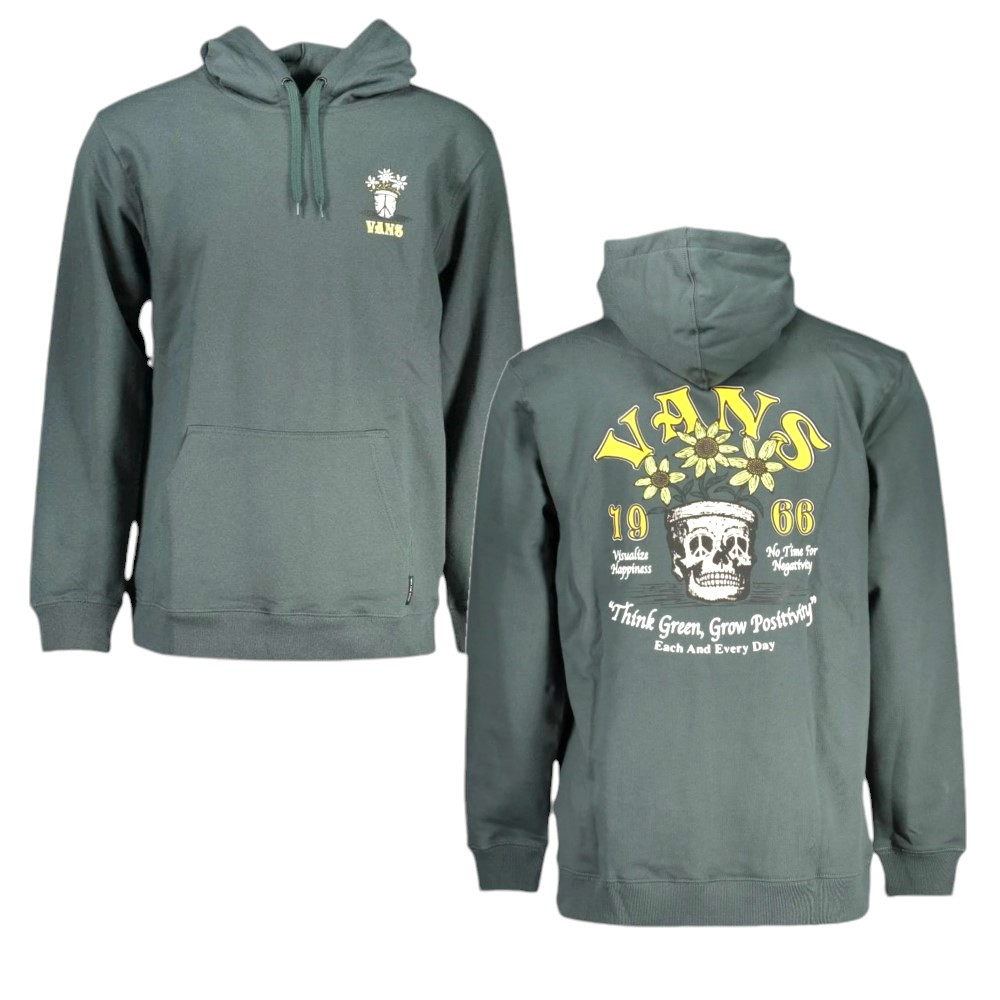 SUDADERA VANS PEACE HEAD VERDE GABLES HOODIE VN000AEY2LN1