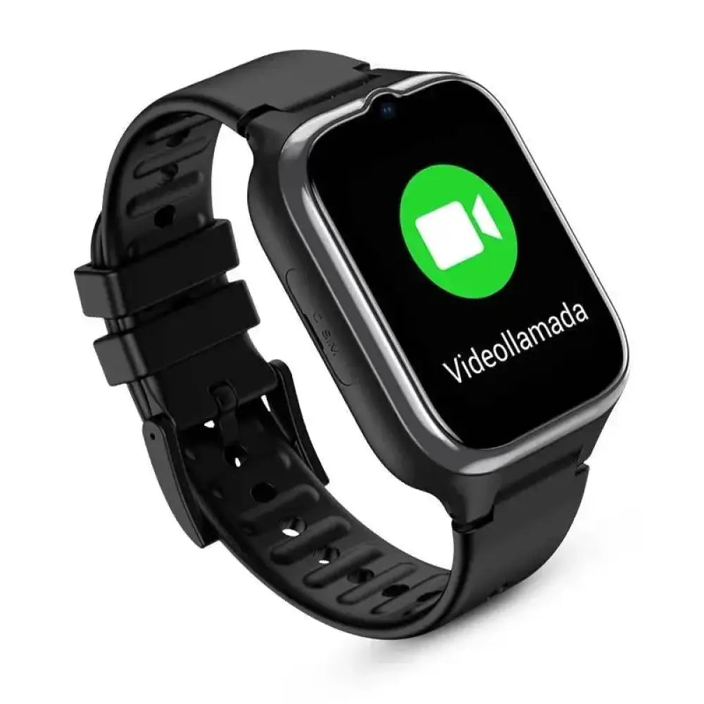 SPC - Reloj inteligente Smartee 4G para mayores con GPS, botón SOS y pantalla táctil IPS de 1,7 pulgadas negro