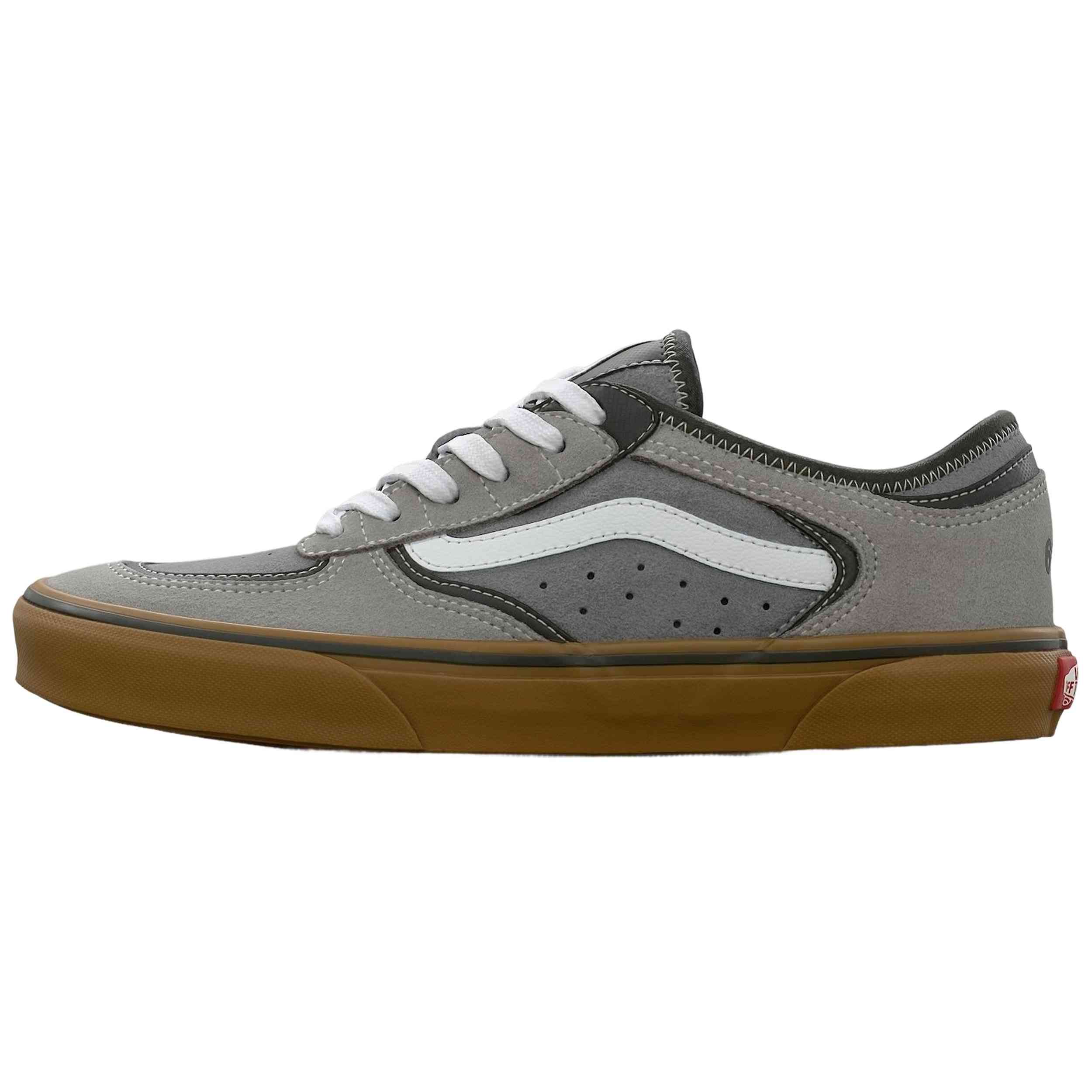 Calzado Vans modelo Rowley Classic Gum Frost Gray en color Gris