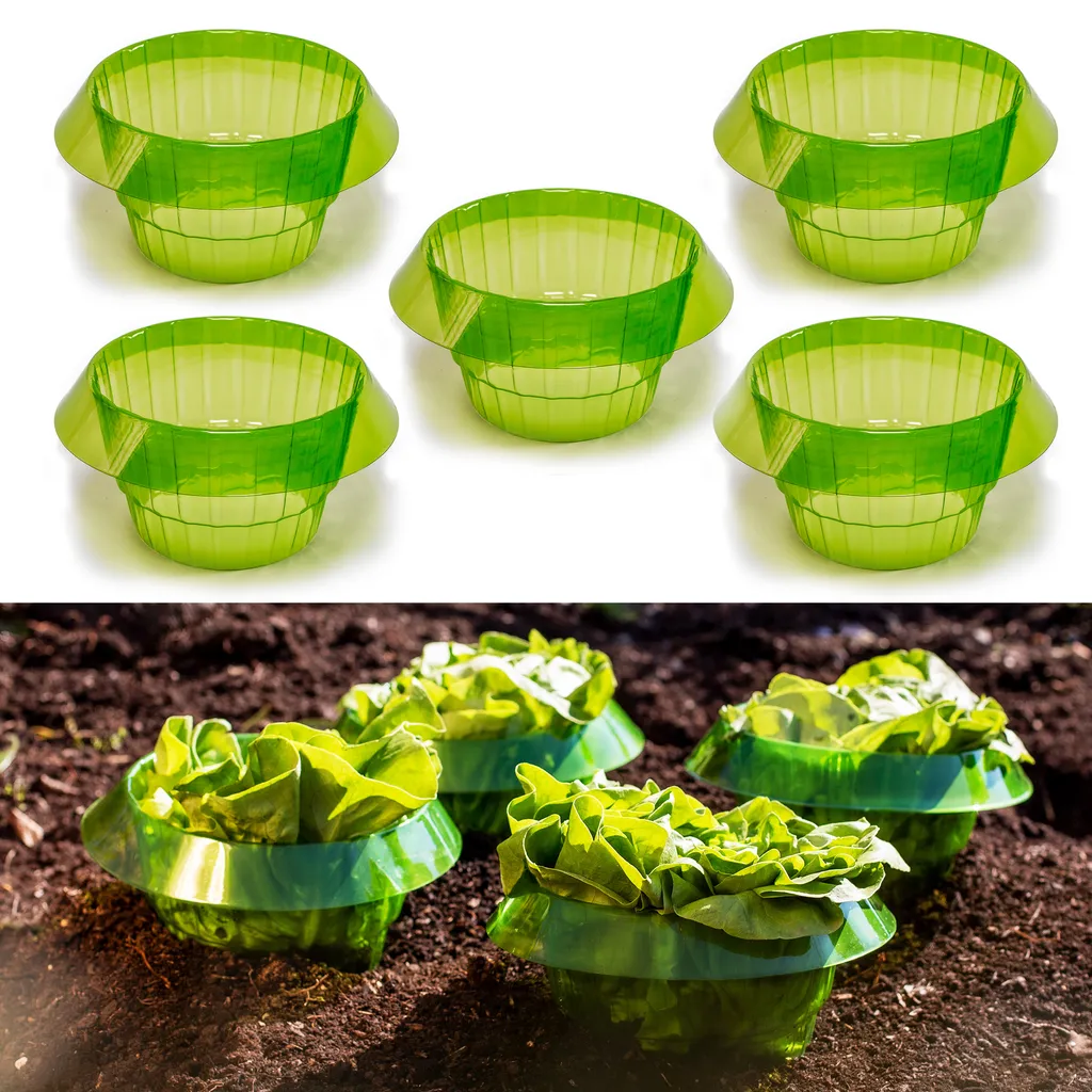 Cubierta protectora de vegetales engrosada, redonda, Aros para ensalada