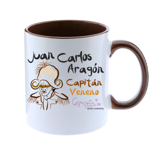 Taza CARNAVAL Capitán Veneno - Diseño Exclusivo Cádiz - Taza de Plástico/cerámica