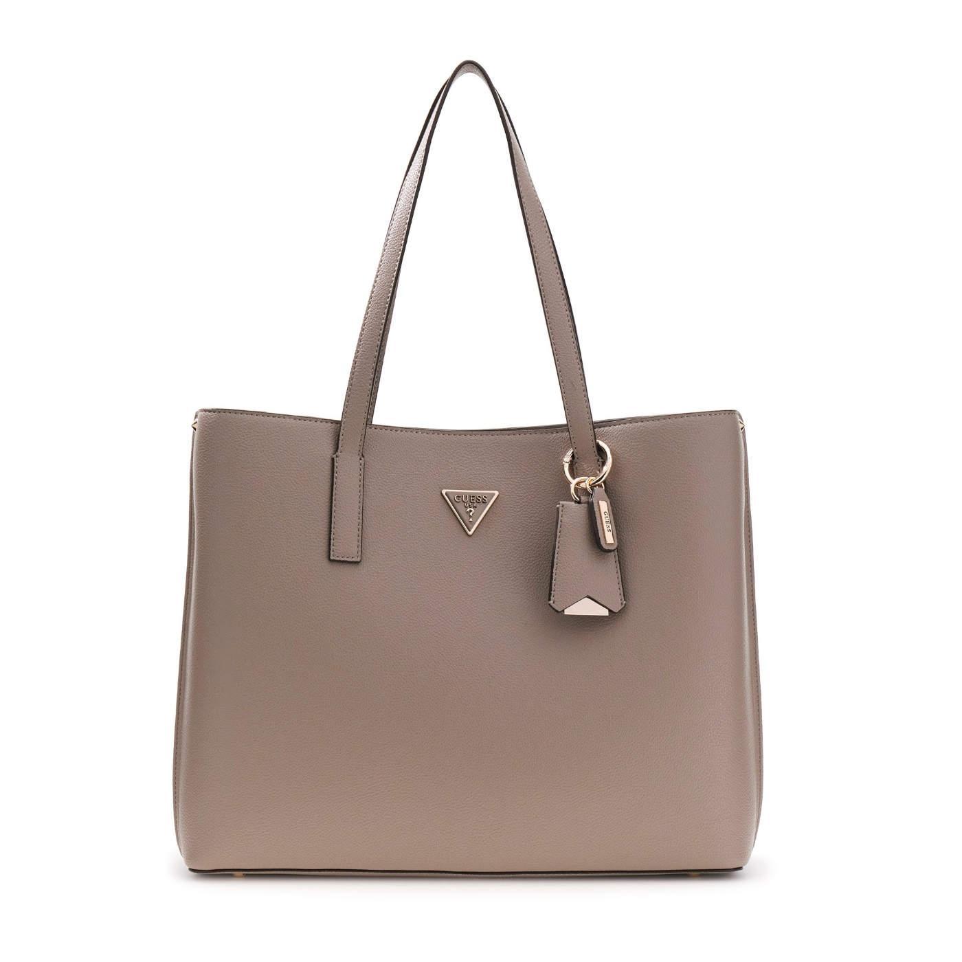 Bolso Guess Meridian topo tote con charm para mujer
