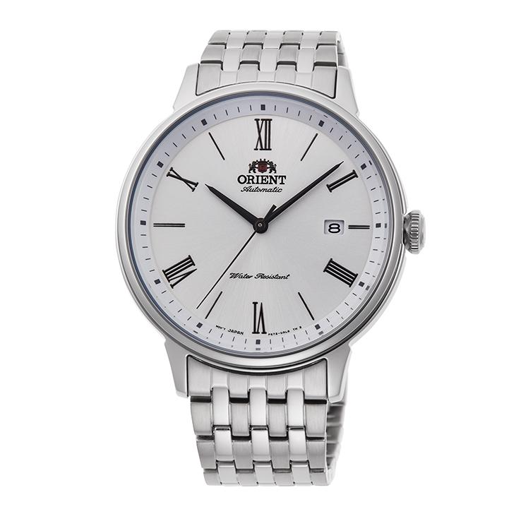 reloj automático hombre Orient Contemporary RA-AC0J04S 42.4mm 50m WR correa de acero (admite cuerda manual)