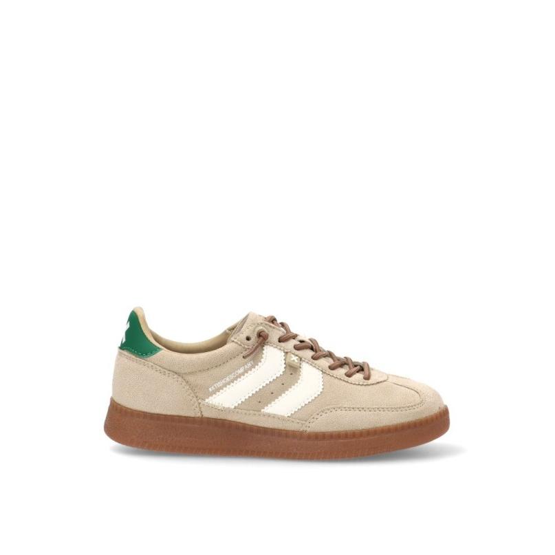 Zapatillas Casual Xti - Mujer - Suela Plana - Modelo 144170 - Color Beige