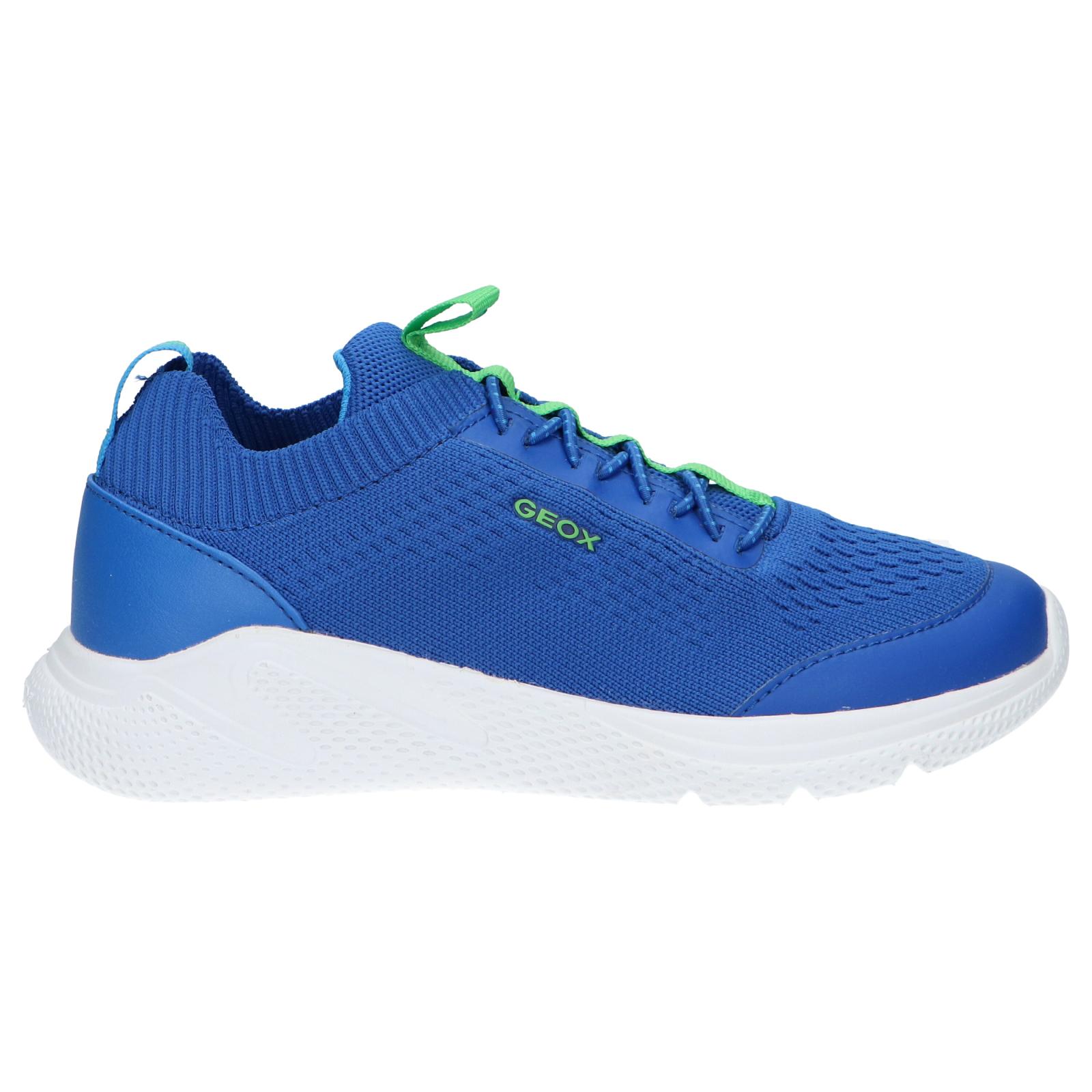 GEOX J25GBA 0006K J SPRINTYE C4165 ROYAL-GREEN Women and Girls Sports Shoes