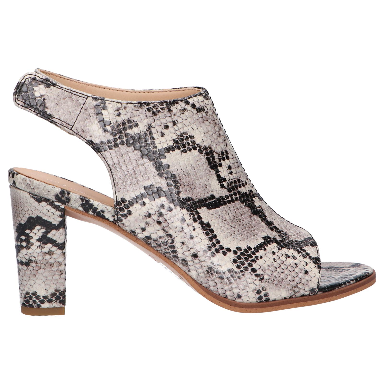 Clarks women's sandals 26148293   Kaylin85 sling gray snake