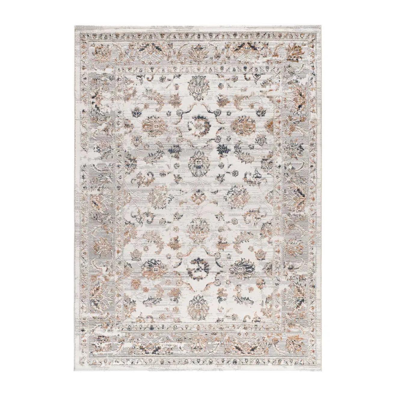 ATTICGO Alfombra interior de estilo vintage con relieve en multicolor - KEOPS 6408 | 77x150, 134x200, 154x230, 192x290 cm