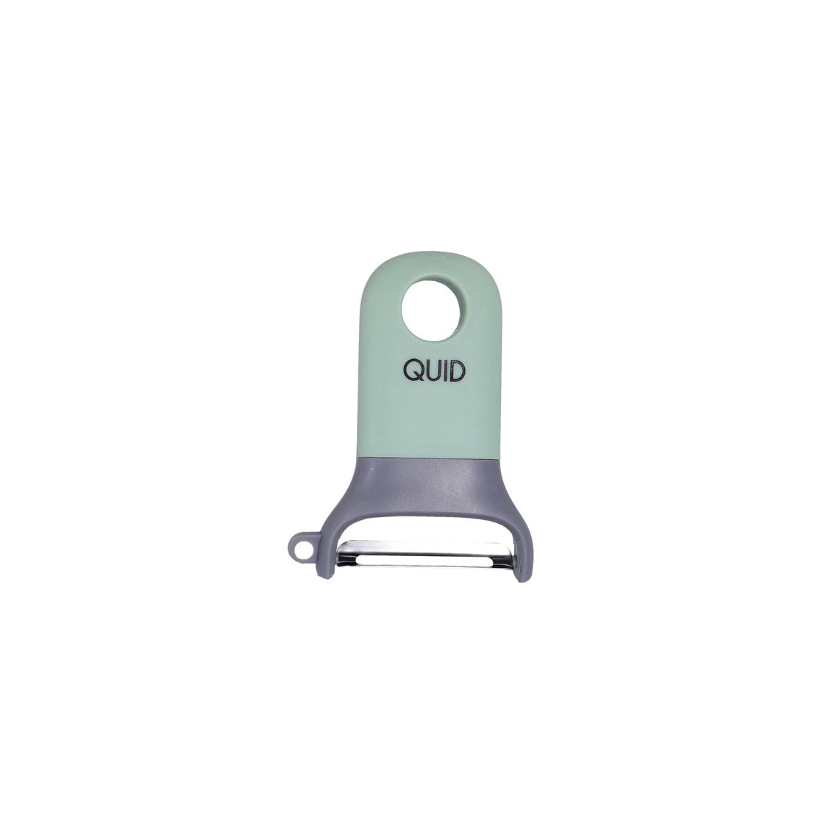 QUID OZON Pelador 11CM Verde Mango ergónomico Libre de bpa