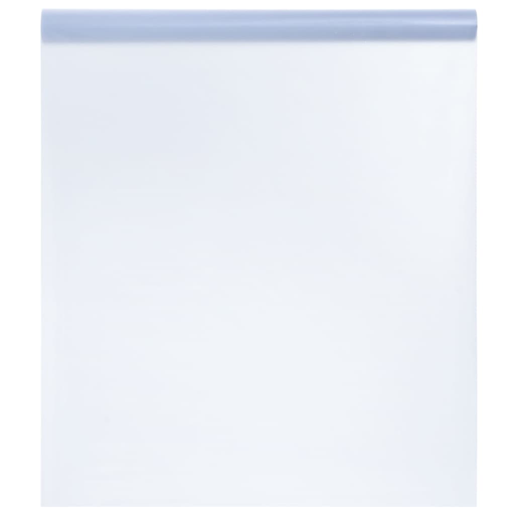 vidaXL Lámina de Ventana Esmerilada Película Pegatina PVC Transparente Color Blanco, Gris, y mas