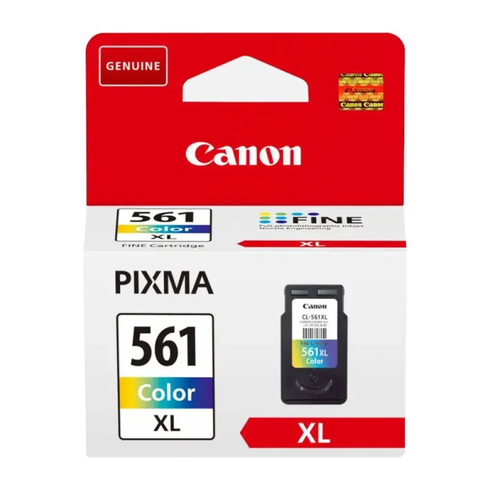 Canon - Cartucho de tinta CL561XL tricolor de alto rendimiento 12,2 ml para impresoras PIXMA TS5350 TS5351 TS5352 TS5353 TS7450
