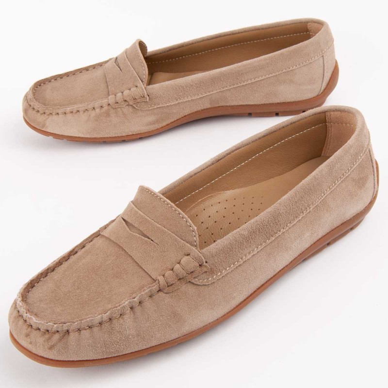 Mocasín De Piel Para Mujer. Purapiel Meilis2 103038