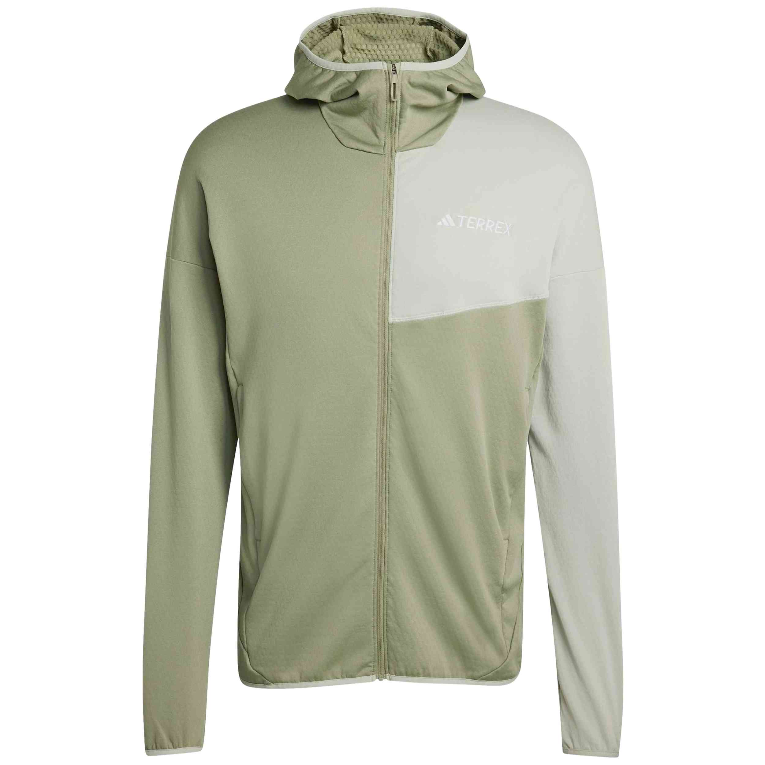 Chaqueta Adidas modelo Forro polar con capucha adidas Terrex Xperior CLIMAWARM Light Fleece verde para Hombre en color Verde