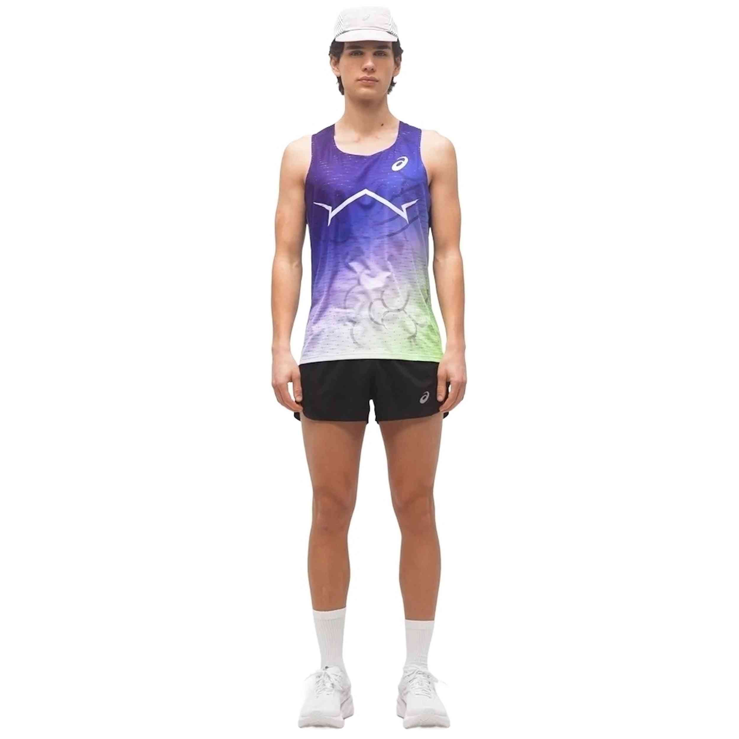 Camiseta De Tirantes Asics modelo 2091A811-415 para Hombre en color Multicolor