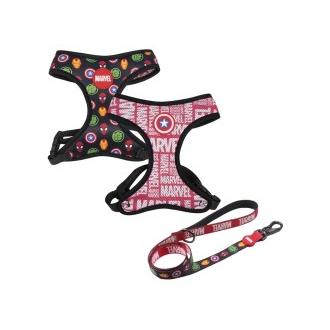CERDÁ LIFE'S LITTLE MOMENTS SET Correa y Arnés Premium para Perros M/L Marvel - Comodidad y Seguridad Garantizada