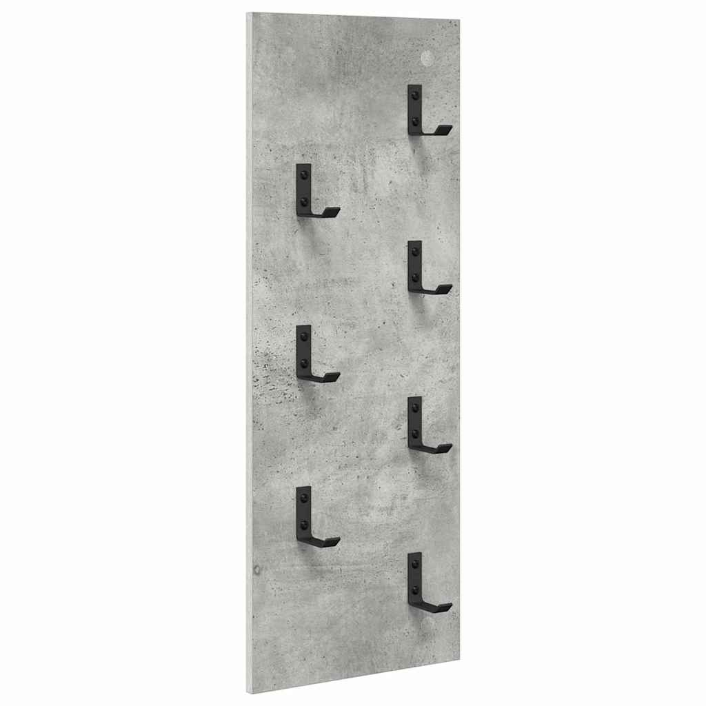 vidaXL Perchero de pared Montada en la pared 30 x 1,5 x 80 cm Multicolor