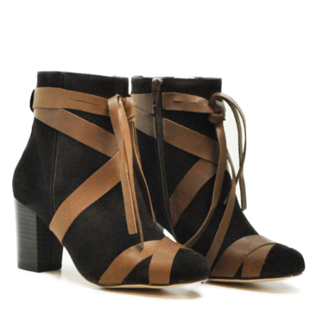 ELODIE BOTIN LUTTRELL SERRAJE MARRON/ NAPA MARRON