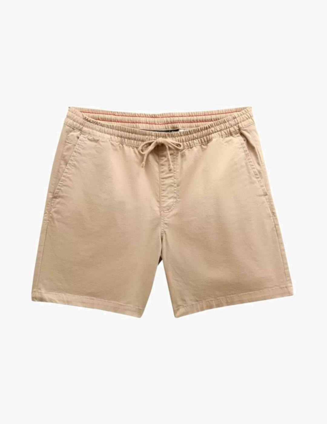 VANS Bermuda Range Relaxed Beige - Bañadores Cortos Hombre Deportivos