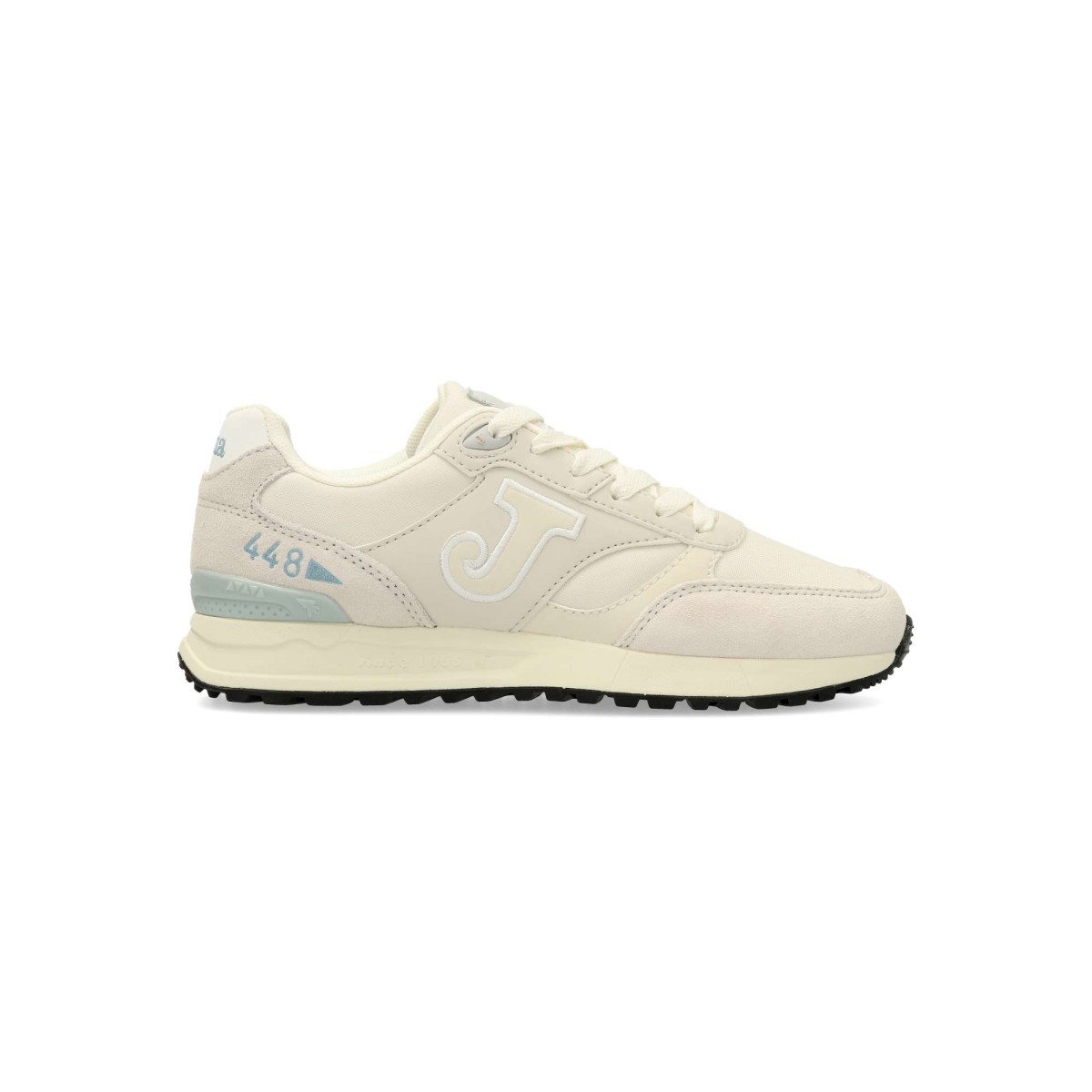Joma - Zapatillas deportivas casual retro C448 para mujer, combinación de mesh transpirable y piel sintética, suela de caucho y mediasuela Phylon