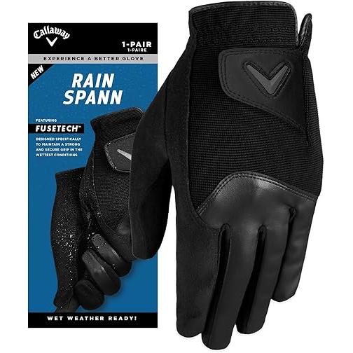 Callaway Rain Spann, Par de Guantes de Golf Hombre