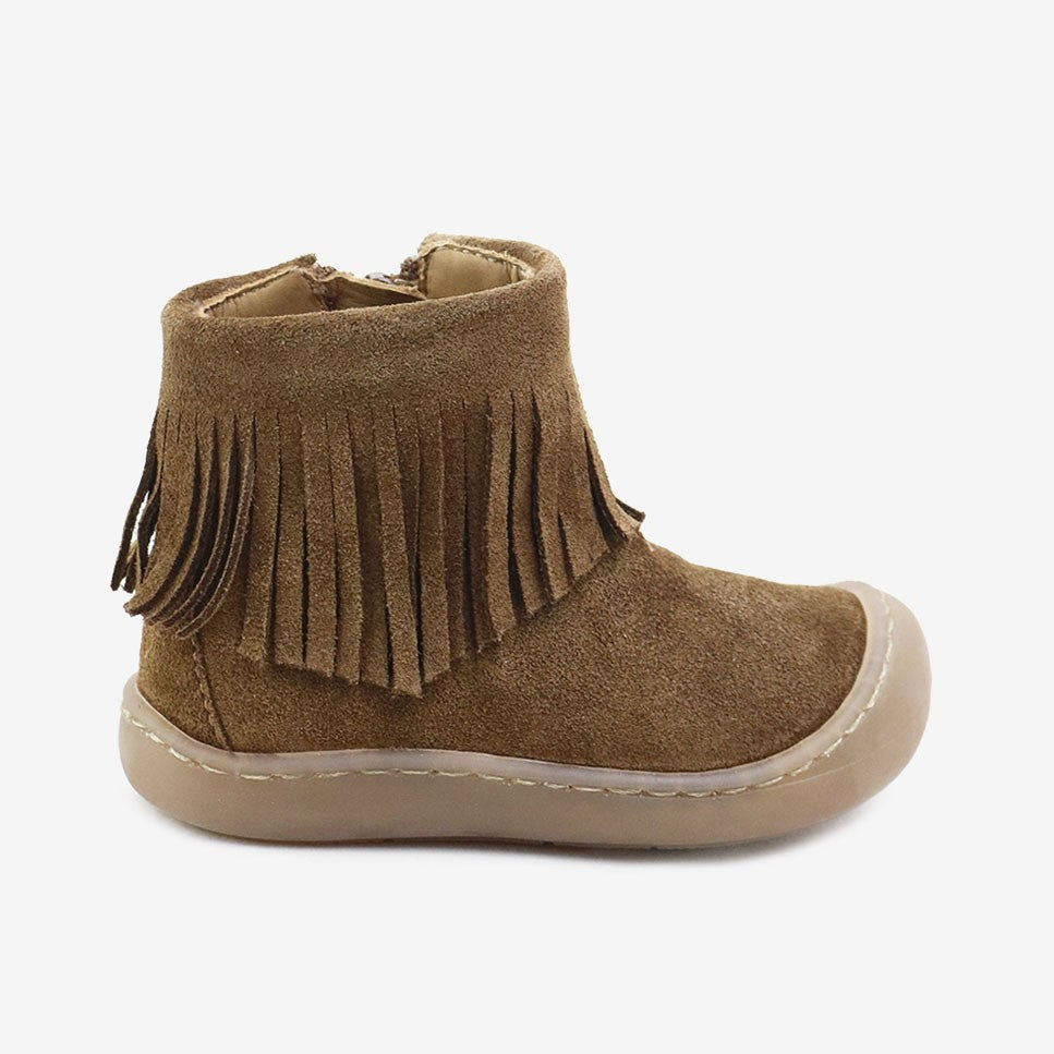 Botines Flecos Serraje Sigaro Titi Cucada | Eli 1957