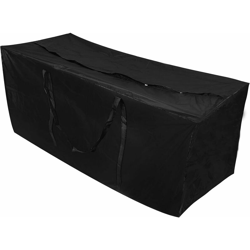 Organizador de jardín de tela Oxford, organizador impermeable con cremallera para muebles de patio (173 x 76 x 51 cm)