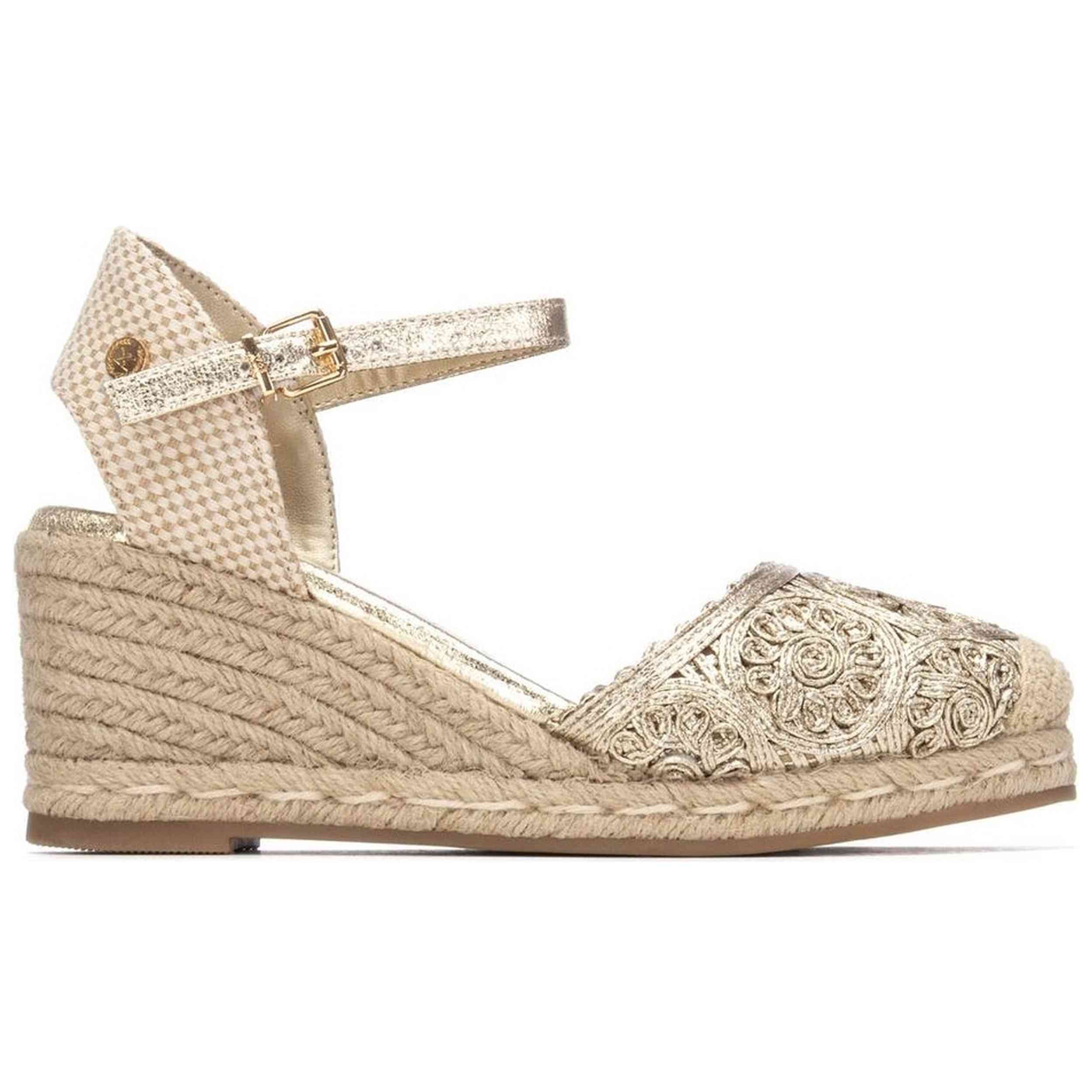 Sandalias De Tacon Xti modelo 135-145338 para Mujer en color Beige