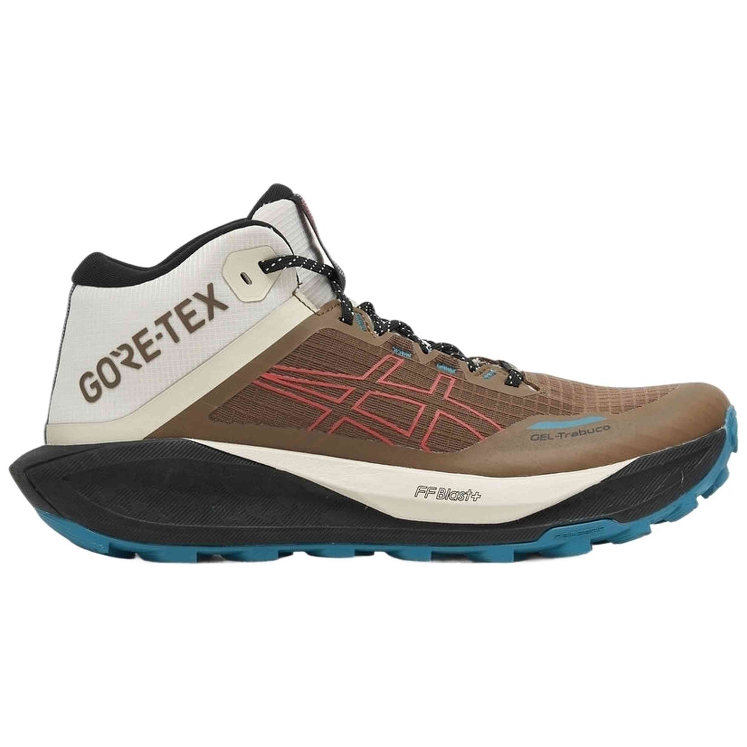 Zapatillas De Trekking Asics modelo Zapatillas ASICS GEL-Trabuco MT GORE-TEX blanco marrón negro para Hombre en color Marron