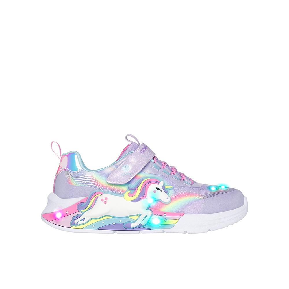Skechers 302298L_LVMT Zapatillas deportivas para niña multicolor en textil 82433