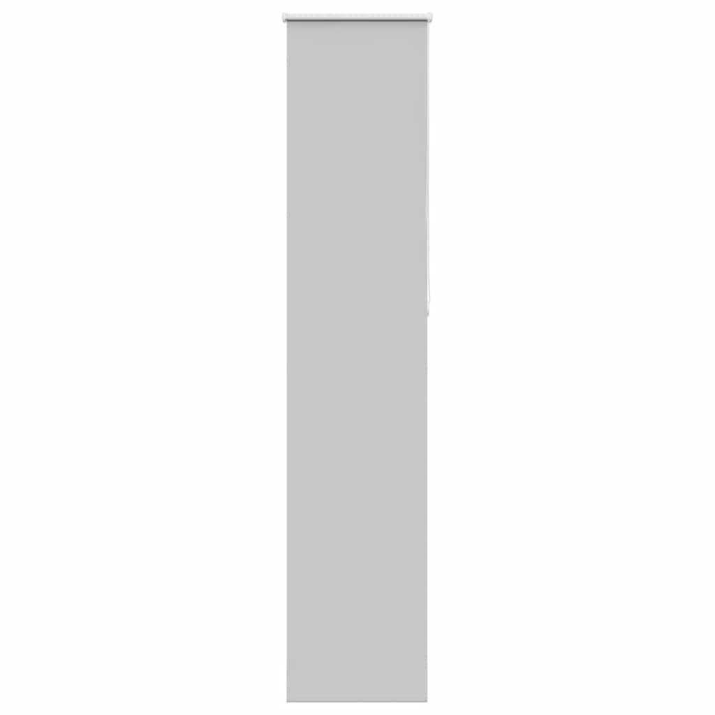 vidaXL Estor Enrollable Opaco gris claro de Tela en dimension 230 cmx100 cm/230 cmx40 cm/230 cmx45 cm y más | protección solar decorativa para ventanas hogar oficina dormitorio fácil de instalar
