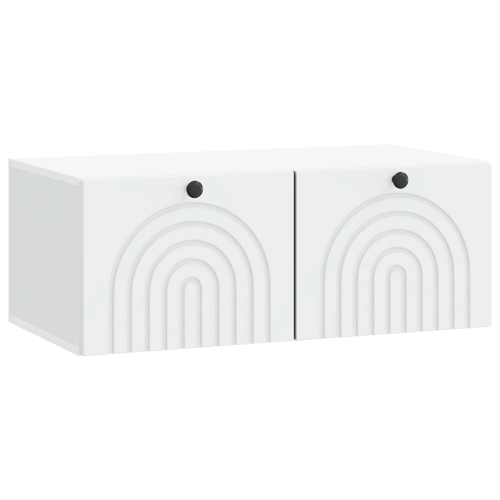 vidaXL Mueble para TV de pared 78,5 x 41 x 30 cm Madera de Ingeniería Multicolor